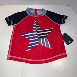 NWT Gap Swin Shirt Patriotic For Baby New